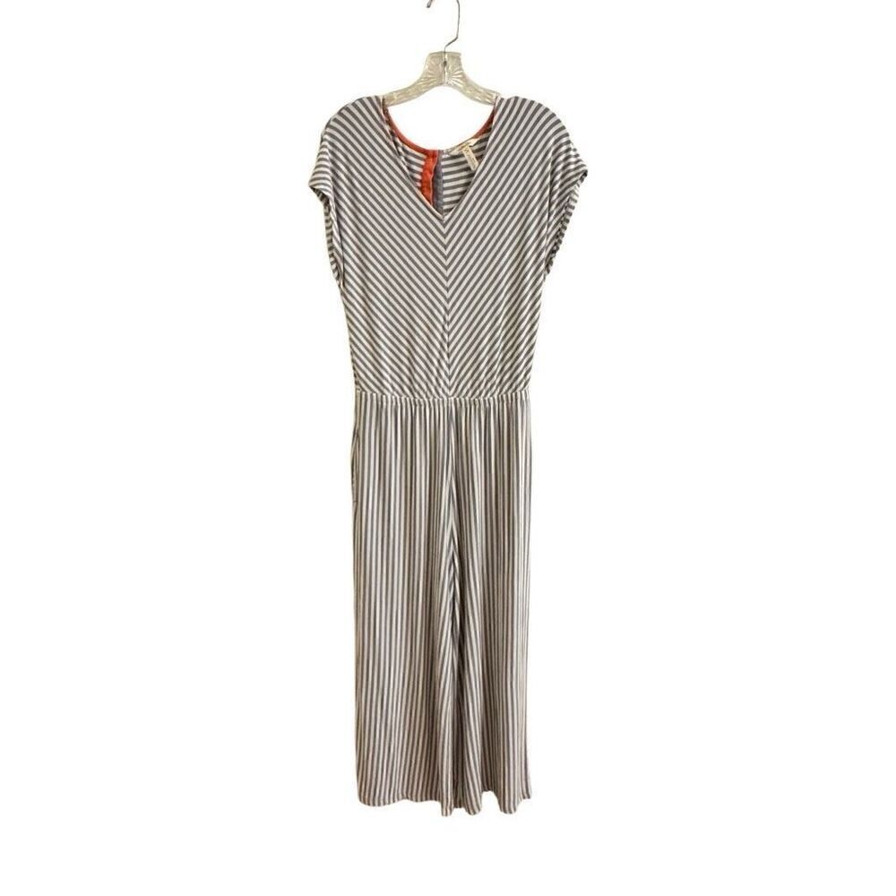 Matilda Jane Lets Go Together Stripes All Day Romper Size Small